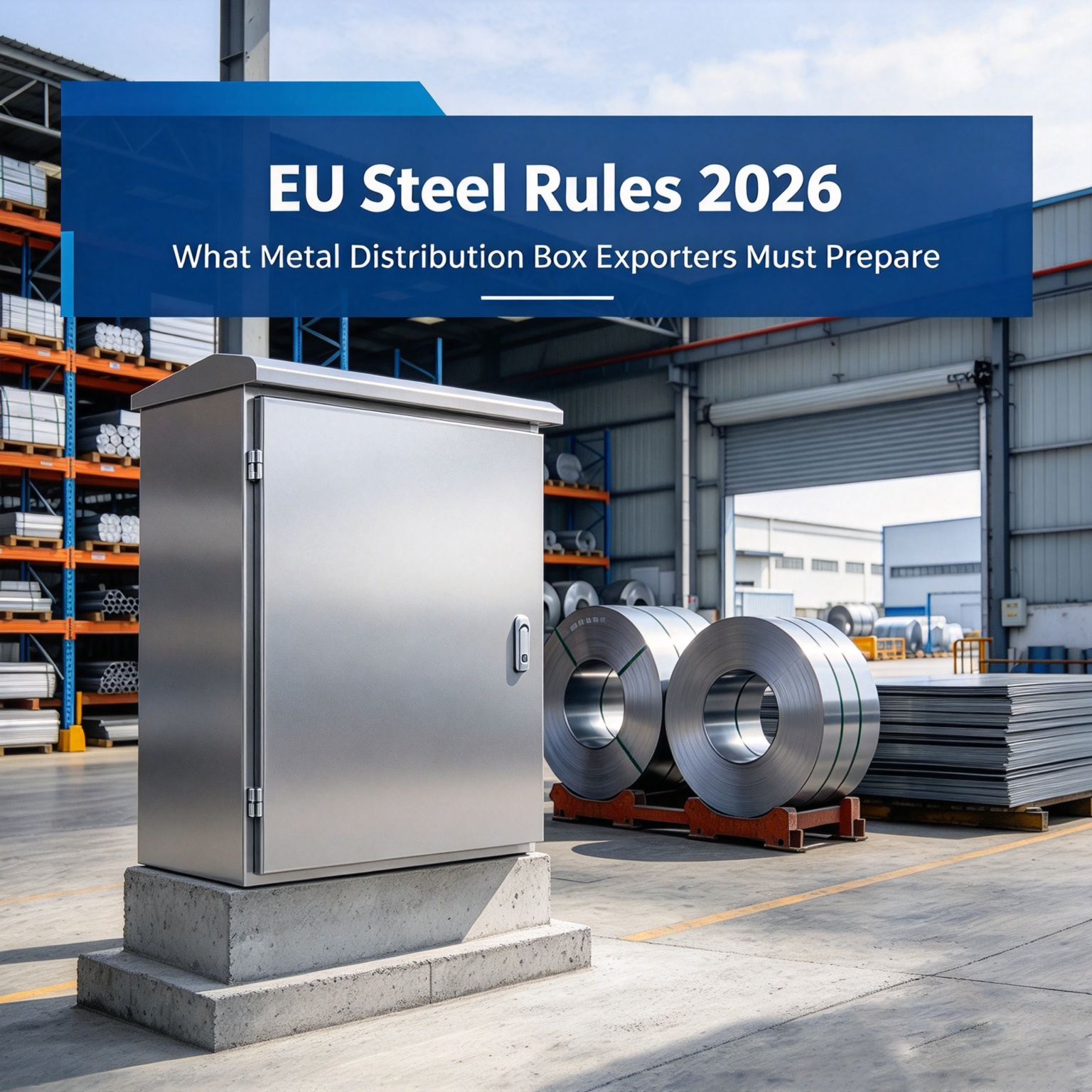 EU ஸ்டீல் விதிகள் 2026: உலோக விநியோகப் பெட்டி ஏற்றுமதி வழிகாட்டி